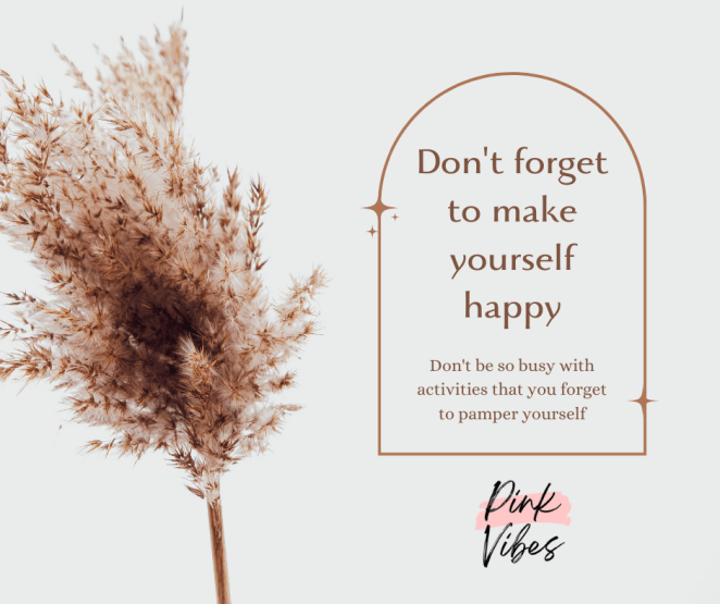 Μη ξεχνάς να κάνεις τον εαυτό σου ευτυχισμένο!&nbsp;❤️