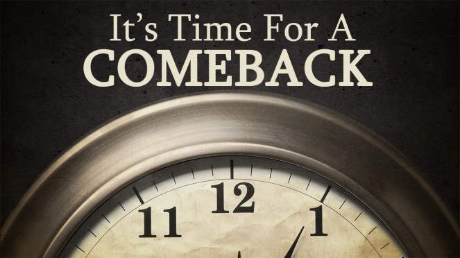 Να το πούμε come&nbsp;back;